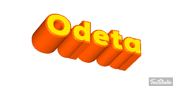Odeta テキスト効果