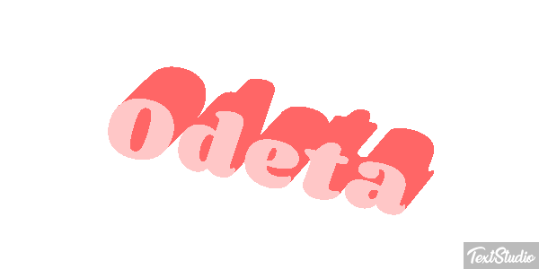 Odeta テキスト効果