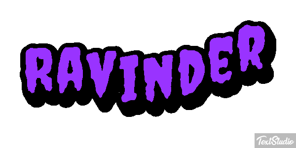 Ravinder Efecto de texto