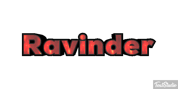 Ravinder Efecto de texto