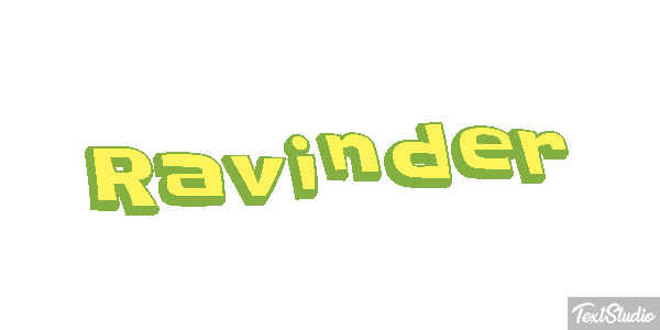 Ravinder Efecto de texto