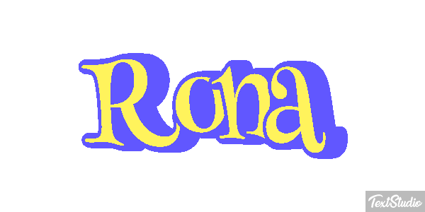 Rona Effetto testo