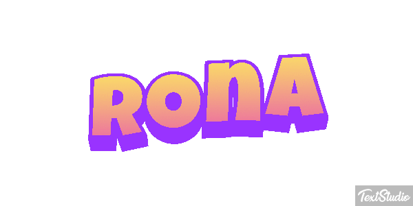 Rona Effetto testo