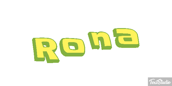 Rona Effetto testo