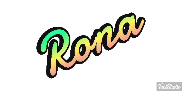 Rona Effetto testo