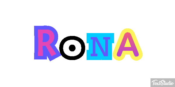 Rona Effetto testo