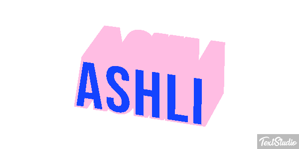 Ashli Text effect