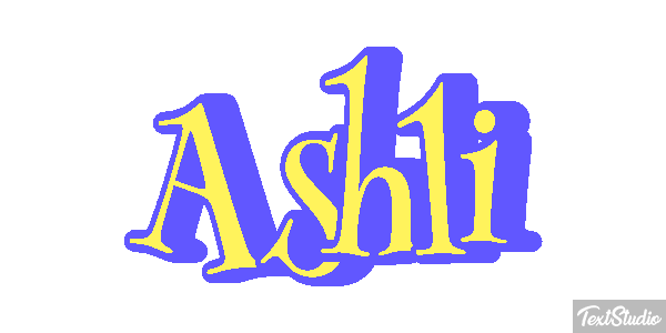 Ashli Text effect
