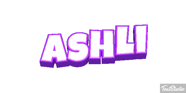 Ashli Text effect