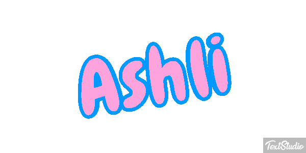 Ashli Text effect