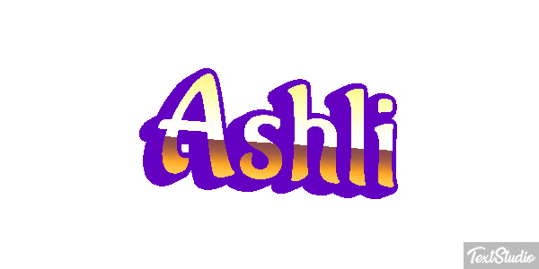 Ashli Text effect
