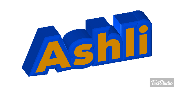 Ashli Text effect
