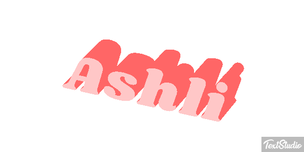 Ashli Text effect