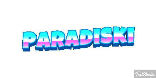 Paradiski Effetto testo