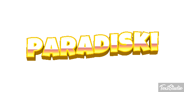 Paradiski Effetto testo