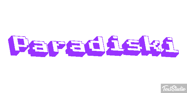Paradiski Effetto testo
