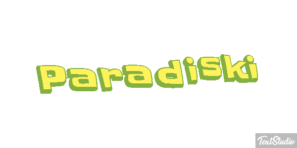 Paradiski Effetto testo