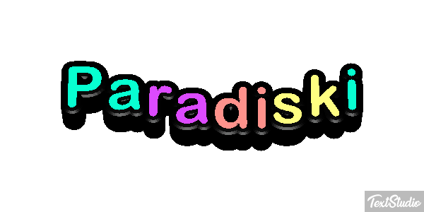 Paradiski Effetto testo