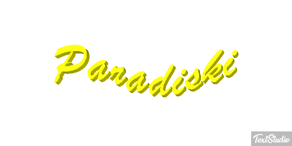 Paradiski Effetto testo