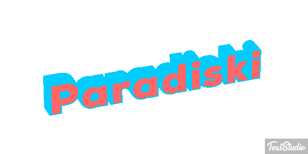 Paradiski Effetto testo