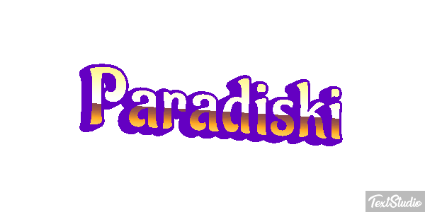 Paradiski Effetto testo