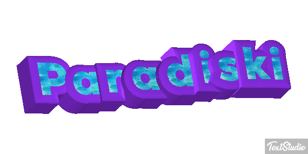 Paradiski Effetto testo