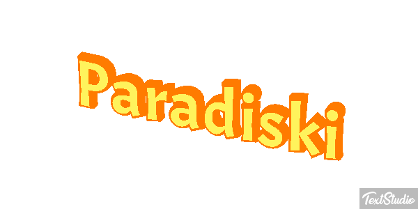 Paradiski Effetto testo