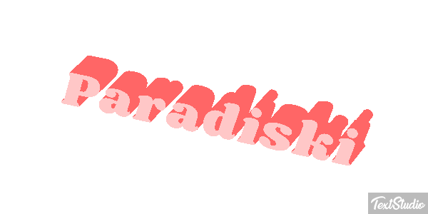 Paradiski Effetto testo