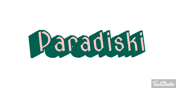 Paradiski Effetto testo