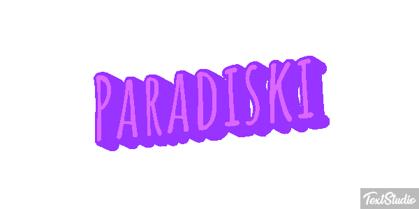 Paradiski Effetto testo