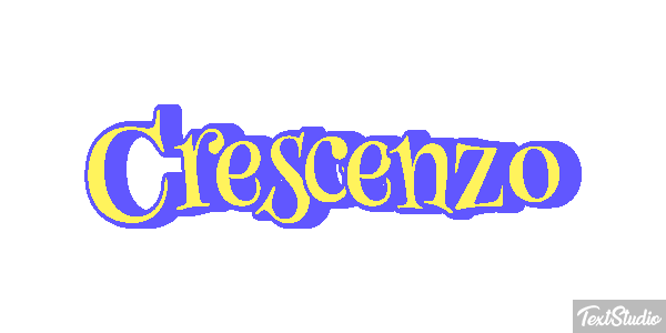Crescenzo Effetto testo