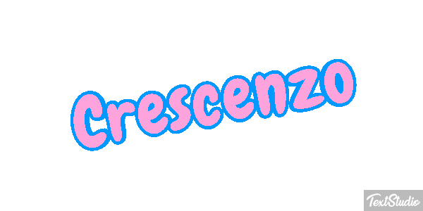 Crescenzo Effetto testo
