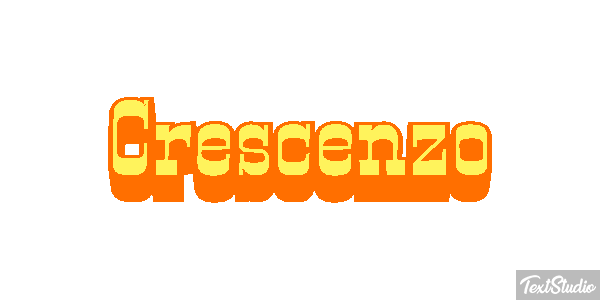Crescenzo Effetto testo