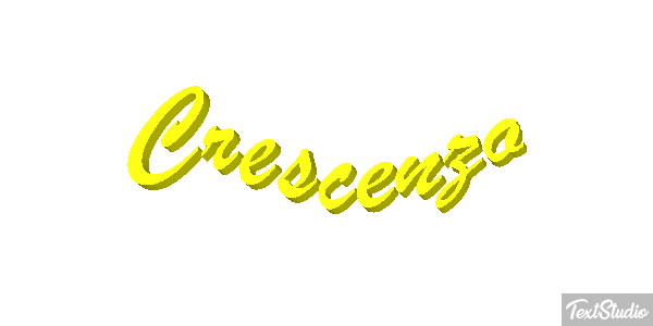Crescenzo Effetto testo