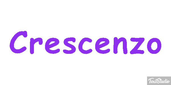 Crescenzo Effetto testo