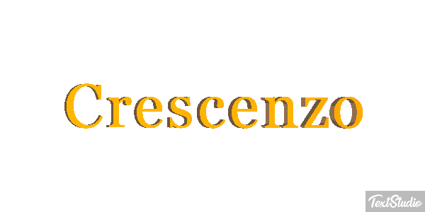 Crescenzo Effetto testo