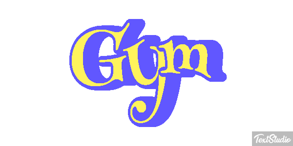 Gym Text effect
