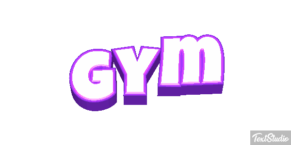 Gym Text effect