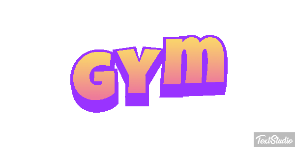 Gym Text effect