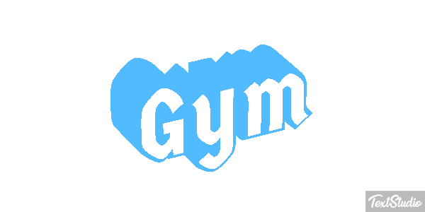 Gym Text effect
