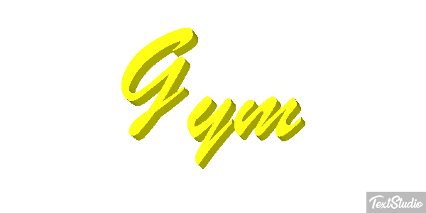 Gym Text effect