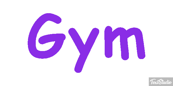 Gym Text effect