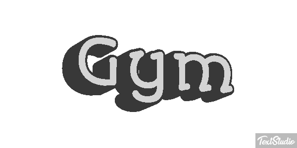 Gym Text effect