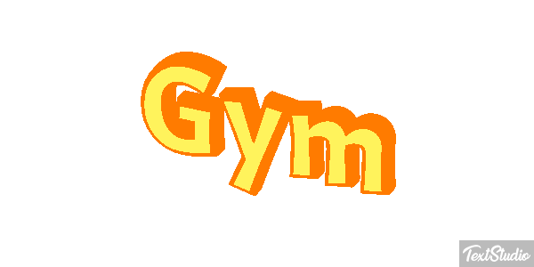 Gym Text effect