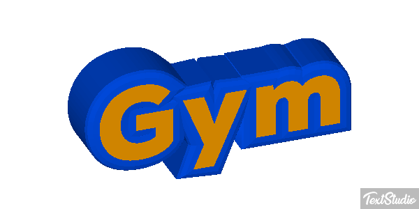 Gym Text effect