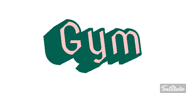 Gym Text effect