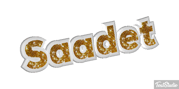 Saadet Efecto de texto