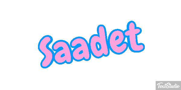 Saadet Efecto de texto
