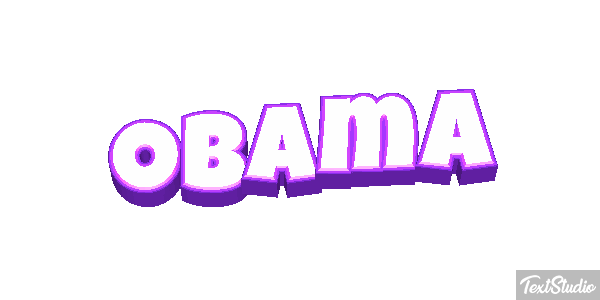 Obama Text effect