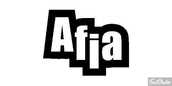 Afia Text effect